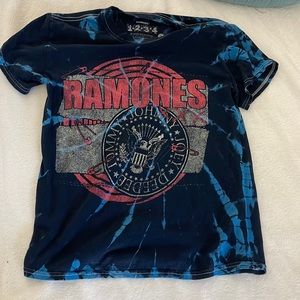 RAMONES Tie dye t shirt